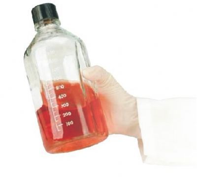 琥珀色带刻度线培养基瓶图片