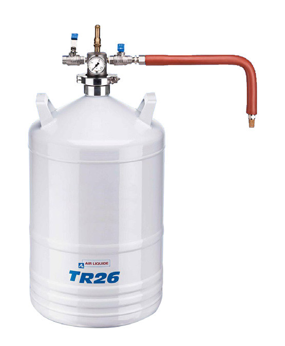 ALU 10 铝制液氮储存运输罐图片